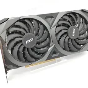 【中古】MSI GeForce RTX 3060 Ti VENTUS 2X 8G OCV1 LHR RTX3060Ti(LHR)/8GB(GDDR6)【秋葉2号】保証期間１週間