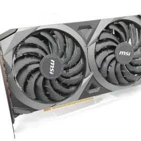 【中古】MSI GeForce RTX 3060 Ti VENTUS 2X 8G OCV1 LHR RTX3060Ti(LHR)/8GB(GDDR6)【秋葉2号】保証期間１週間