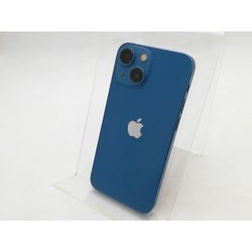 【中古】Apple 楽天モバイル 【SIMフリー】 iPhone 13 mini 128GB ブルー MLJH3J/A【柏】保証期間1週間【ランクC】