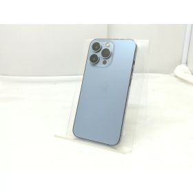 【中古】Apple au 【SIMフリー】 iPhone 13 Pro 128GB シエラブルー MLUK3J/A【川崎】保証期間1ヶ月【ランクC】