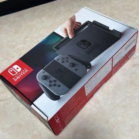 【付属品完備】Nintendo Switch 本体 グレー 初期型 動作OK