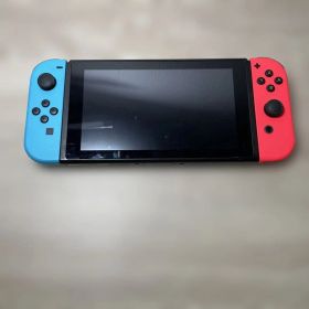 ジャンク品充電不可 Nintendo Switch 本体 青と赤のJoy-Con