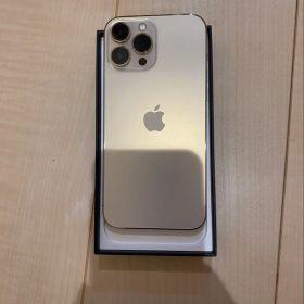 美品 Apple iPhone 13promaxゴールド 本体 128GB