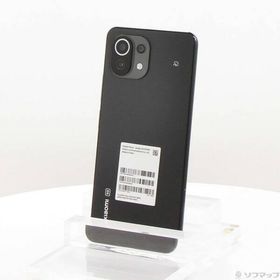 〔中古〕Xiaomi(シャオミ) Mi 11 Lite 5G 128GB トリュフブラック Mi11Lite5G SIMフリー〔349-ud〕