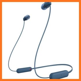 【新品】 ソニー(SONY) ワイヤレスイヤホン WI-C100:Bluetooth対応/25時間スタミナ/IPX4防滴/DSEE搭載 ブルー WI-C100 LZ 小 1
