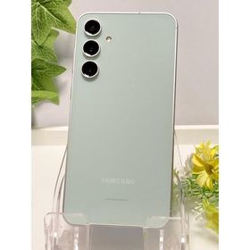新品同様 Galaxy S23 FE SCG24 Samsung au SIMフリー 判定〇 8GB/256GB グリーン ☆ スマホ本体 A9751