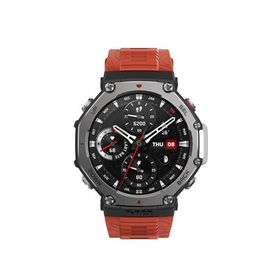 Amazfit T-Rex 3 48mm スマートウォッチ ラバ（赤）