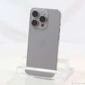 ソフマップ 〔中古品〕 iPhone15 Pro 128GB ナチュラルチタニウム MTU93J／A SIMフリー【349】