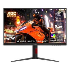 AOC エーオーシー 31.5インチ Dual Refresh ゲーミングモニター U32G4/11(2661432)
