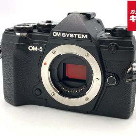 【中古】 【美品】 OM SYSTEM OM-5 ボディ ブラック 【ミラーレス一眼】 【6ヶ月保証】