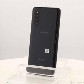 〔中古〕SAMSUNG(サムスン) GALAXY A41 64GB ブラック SC-41A docomoロック解除SIMフリー〔305-ud〕