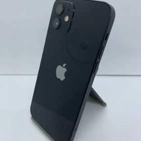 【中古・バッテリー劣化・フレームキズ有】iPhone 12 128GB ブラック SIMロック解除済