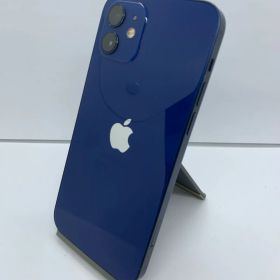 【中古・フレームキズ有・バッテリー劣化】iPhone 12 128GB ブルー SIMロック解除済