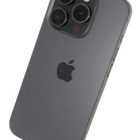 【Apple】アップル『iPhone 15 Pro / 6.1inch / 128GB / SIMロック解除済 ソフトバンク / ブラックチタニウム』MTU73J/A スマートフォン 1週間保証【中古】
