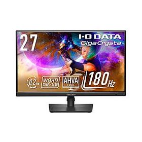 IO DATA(アイオーデータ) ゲーミングモニター GigaCrysta ブラック KH-GDQ271JA[27型/180Hz/WQHD/AHVAパネル]