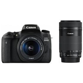 Canon デジタル一眼レフカメラ EOS 8000D ダブルズームキット EF-S18-55mm/EF-S55-250mm 付属 EOS8000D-