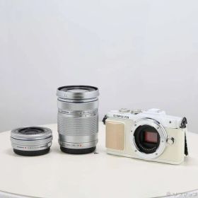 ソフマップ 〔中古品〕 PEN Lite E-PL7 EZダブルズームキット ホワイト【262】