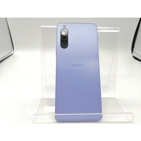 【中古】SONY au 【SIMフリー】 Xperia 10 V ラベンダー 6GB 128GB SOG11【大阪本店】保証期間１ヶ月【ランクC】