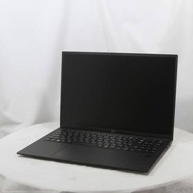 〔中古〕LG(エルジー) 〔展示品〕 LG gram 16Z90S-MA78J2 オブシディアンブラック〔377-ud〕