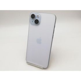 【中古】Apple 国内版 【SIMフリー】 iPhone 15 Plus 128GB ブルー MU0D3J/A【なんば】保証期間１ヶ月【ランクB】