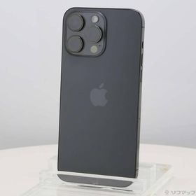 〔中古〕Apple(アップル) iPhone15 Pro Max 256GB ブラックチタニウム MU6P3J／A SIMフリー〔276-ud〕
