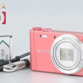 【中古】SONY ソニー Cyber-shot DSC-WX350 ピンク コンパクトデジタルカメラ 多言語対応