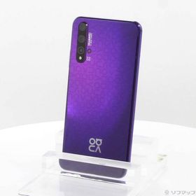 〔中古〕HUAWEI(ファーウェイ) HUAWEI nova 5T 128GB ミッドサマーパープル YAL-L21 SIMフリー〔348-ud〕