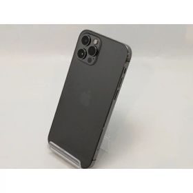 【中古】Apple SoftBank 【SIMロック解除済み】 iPhone 12 Pro 256GB グラファイト MGM93J/A【津田沼】保証期間1ヶ月【ランクC】