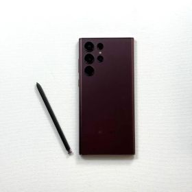 Samsung Galaxy S22 Ultra バーガンディ 512GB