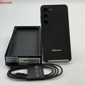 【中古】Galaxy S23 8GB/256GB ファントムブラック SC-51D docomo版SIMフリ