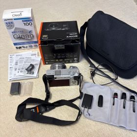 SONY α6400 ILCE-6400L パワーズームレンズキット シルバー