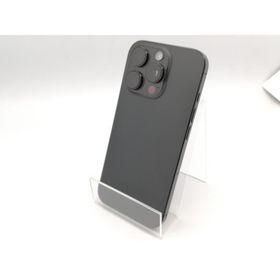 【中古】Apple 国内版 【SIMフリー】 iPhone 16 Pro 128GB ブラックチタニウム MYMV3J/A【ECセンター】保証期間１ヶ月【ランクC】
