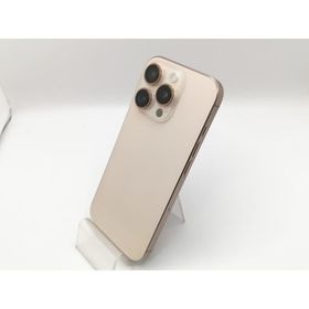 【中古】Apple SoftBank 【SIMフリー】 iPhone 16 Pro 128GB デザートチタニウム MYMX3J/A【戸塚】保証期間１ヶ月【ランクC】