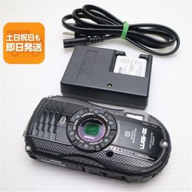 美品 WG-3 ブラック 即日発送 デジカメ PENTAX 本体 あすつく 土日祝発送OK
