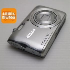 超美品 COOLPIX A300 シルバー 即日発送 コンデジ Nikon 本体 あすつく 土日祝発送OK