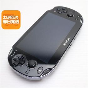 良品中古 PCH-1100 PS VITA ブラック 即日発送 game SONY PlayStation 3G/Wi-Fi 本体 あすつく 土日祝発送OK