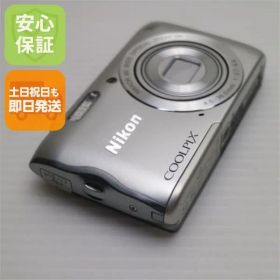 超美品 COOLPIX A300 シルバー 即日発送 コンデジ Nikon 本体 土日祝発送OK 08000