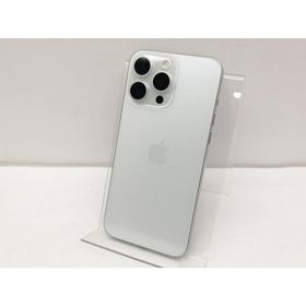 【中古】Apple 国内版 【SIMフリー】 iPhone 15 Pro Max 256GB ホワイトチタニウム MU6Q3J/A【東池袋1丁目】保証期間１ヶ月【ランクA】