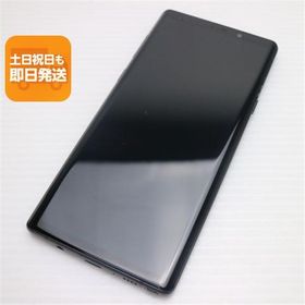 美品 SC-01L Galaxy Note9 ミッドナイトブラック スマホ 本体 白ロム 中古 あすつく 土日祝発送OK