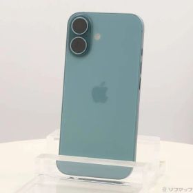 ソフマップ 〔中古品〕 iPhone16 256GB ティール MYE13J／A SIMフリー【198】