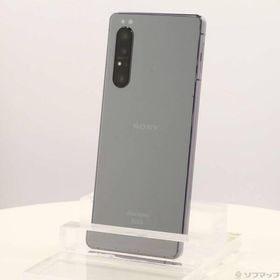 〔中古〕SONY(ソニー) Xperia 1 II 128GB パープル SO-51A docomoロック解除SIMフリー〔297-ud〕