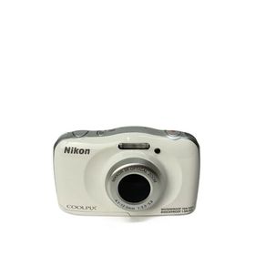 Nikon◆デジタルカメラ COOLPIX S33 [ホワイト]//