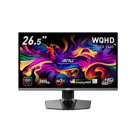 MSI｜エムエスアイ ゲーミング液晶ディスプレイ(26.5型/ QD-OLED/ WQHD 2560×1440/ 360Hz/ 0.03ms)(ブラック) MPG-271QRX-QD-OLED 返品種別A
