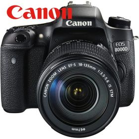 キヤノン Canon EOS 8000D EF-S 18-135mm STM 高倍率 レンズセット 手振れ補正 デジタル一眼レフ カメラ 中古
