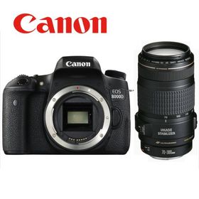 キヤノン Canon EOS 8000D EF 70-300mm 望遠 レンズセット 手振れ補正 デジタル一眼レフ カメラ 中古