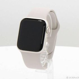 〔中古〕Apple(アップル) Apple Watch SE 第2世代 GPS + Cellular 40mm スターライトアルミニウムケース スターライトスポーツバンド〔276-ud〕