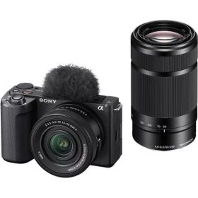 【新品】SONY ソニー VLOGCAM ZV-E10 II ダブルズームレンズキット ブラック [ZV-E10M2X B]