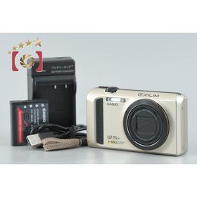 【中古】CASIO カシオ HIGH SPEED EXILIM EX-ZR300 ゴールド コンパクトデジタルカメラ