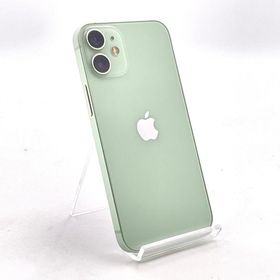 【全額返金保証】【最速発送】 iPhone 12 mini 256GB Green docomo SIMフリー 白ロム 動作確認済 74%