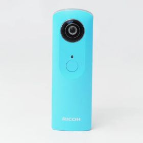 RICOH THETA m15 ブルー 360°全天球イメージ撮影デバイス 0910703 #15284